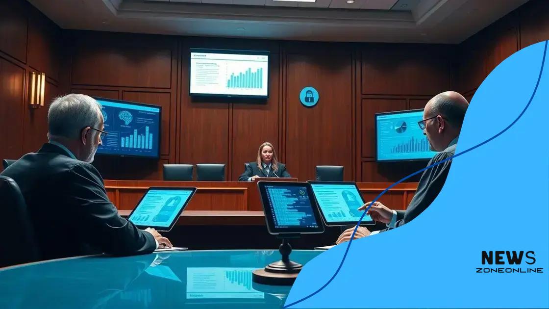 Real-world examples of AI applications in courts