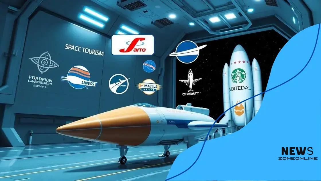 Key players in the space tourism market